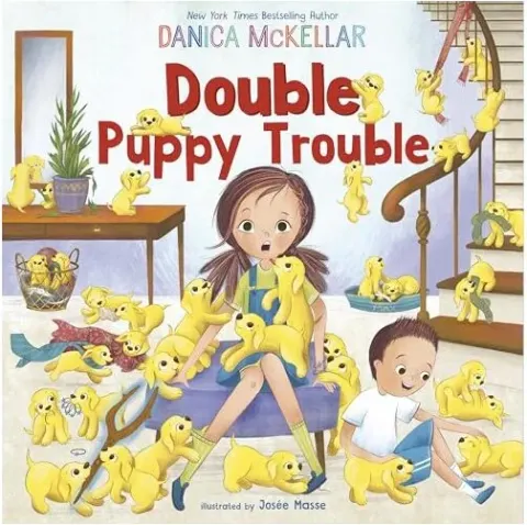 Coperta cărții Double Puppy Trouble