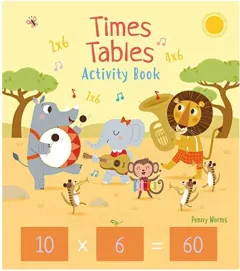 Coperta cărții Times Tables Activity Book