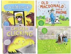 Coperta cărții Exploring Internet Safety Issues 4-volume set of picture books