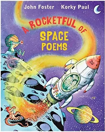 Coperta cărții Rocketful of Space Poems