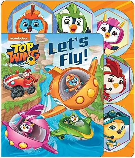 Coperta cărții Nickelodeon Top Wing