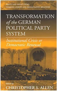 Coperta cărții Transformation of the German Political Party System