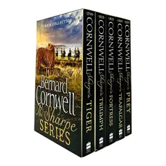 Coperta cărții Sharpe Series Books 1 - 5 Collection Box Set by Bernard Cornwell