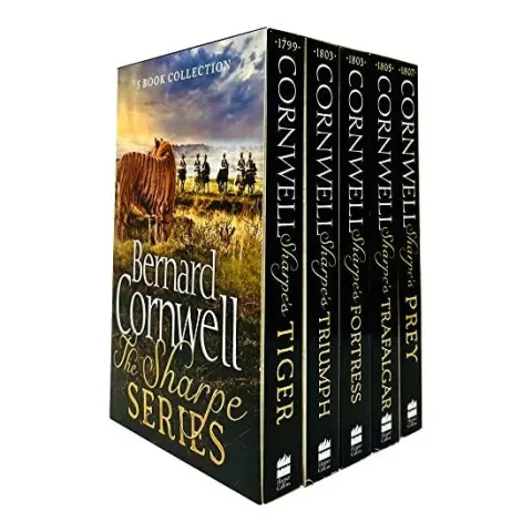 Coperta cărții Sharpe Series Books 1 - 5 Collection Box Set by Bernard Cornwell
