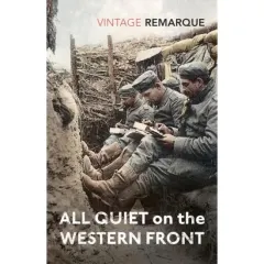 Coperta cărții All Quiet on the Western Front, Erich Maria Remarque