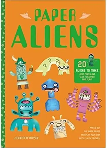 Coperta cărții Paper Aliens, Jennifer Bryan