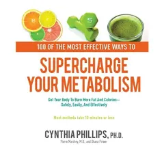 Coperta cărții 100 of the most effective ways to supercharge your metabolism, Cynthia Phillips