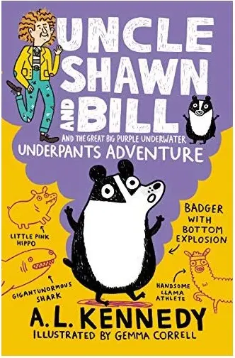 Coperta cărții Uncle Shawn and Bill and the Great Big Purple Underwater Underpants Adventure