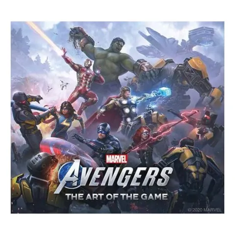 Coperta cărții Marvel's Avengers the Art of the Game, Paul Davies