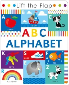 Coperta cărții Lift-The-Flap a B C ALPHABET, Page Publications