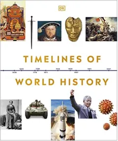 Coperta cărții Timelines of World History, DK Publishing