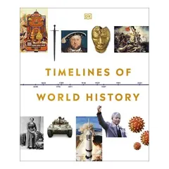 Coperta cărții Timelines of World History, DK Publishing
