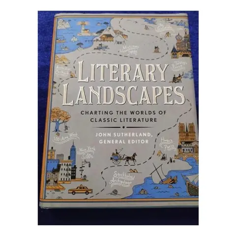 Coperta cărții Literary Landscapes, John Sutherland