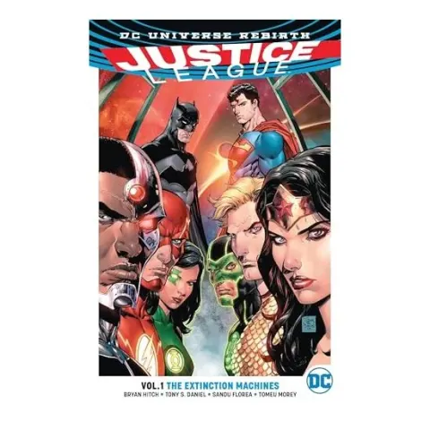 Coperta cărții Justice League