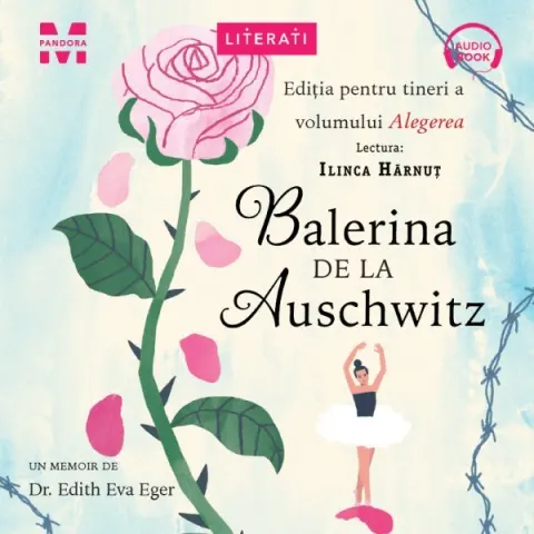 Coperta cărții Balerina de la Auschwitz (audiobook)