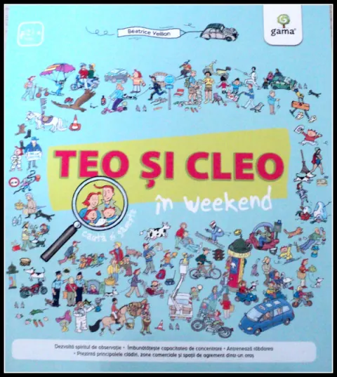 Coperta cărții Teo si Cleo în weekend