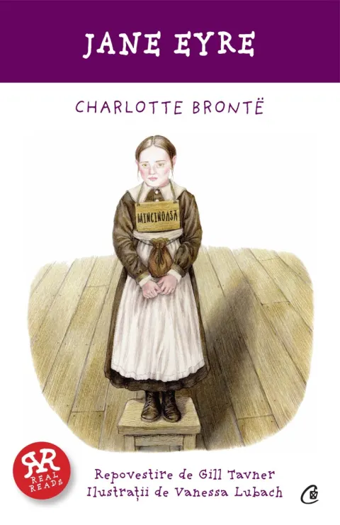 Coperta cărții Jane Eyre (repovestire)