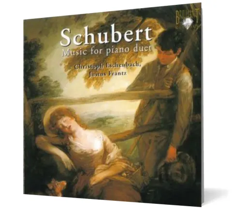 Coperta cărții Schubert - music for piano duet/4 hands -Christoph Eschenbach & Justus Frantz