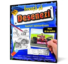 Coperta cărții Învață să desenezi - lucruri extraordinare