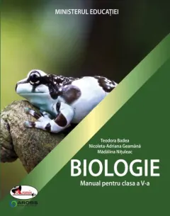 Coperta cărții Biologie. Manual pentru clasa a V-a
