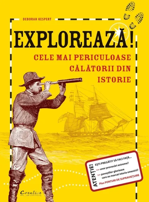 Coperta cărții Exploreaza! Cele mai periculoase calatorii din istorie