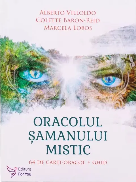 Coperta cărții Oracolul șamanului mistic (set carte + cartoline)