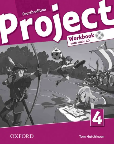 Coperta cărții Project, Fourth Edition, Level 4 Workbook with Audio CD- REDUCERE 30%