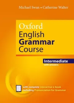 Coperta cărții Oxford English Grammar Course Intermediate with Key (includes e-book)