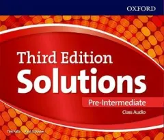 Coperta cărții Solutions 3E Pre-Intermediate Class Audio CDs- REDUCERE 50%