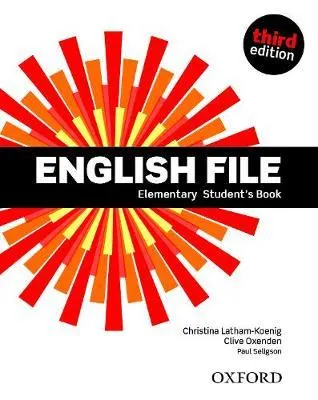 Coperta cărții English File 3E Elementary Student's Book