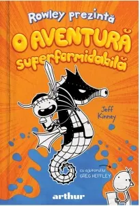 Coperta cărții Rowley prezinta: O aventura superformidabila