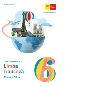 Coperta cărții Limba moderna 2. Limba franceza. Clasa a VI-a