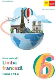 Coperta cărții Limba moderna 2. Limba franceza. Clasa a VI-a