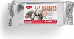 Coperta cărții Lut modelaj 1 kg Alb DACO