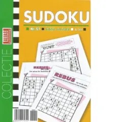 Coperta cărții Sudoku Colectie, Nr.51/2024
