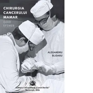 Coperta cărții Chirurgia cancerului mamar. Ghid efemer