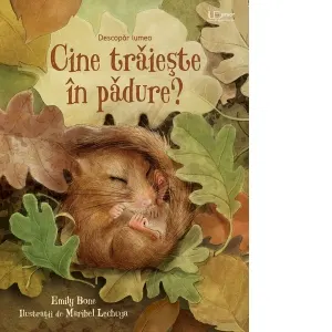 Coperta cărții Cine traieste in padure? (Usborne)