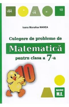 Coperta cărții Culegere de probleme de matematica Ed.2025 - Clasa 7