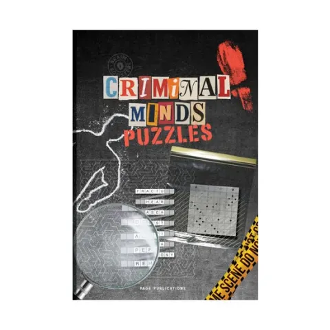 Coperta cărții Criminal Minds Puzzle Book (Brain Boosters)