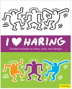 Coperta cărții I Heart Haring Activity Book