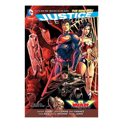 Coperta cărții Justice League: Trinity War