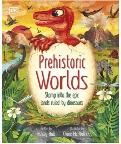 Coperta cărții Prehistoric worlds