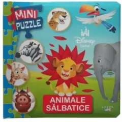 Coperta cărții Mini puzzle. Animale salbatice