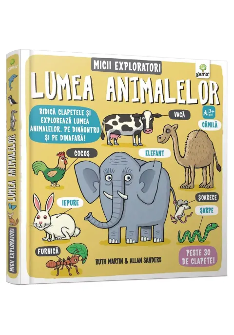 Coperta cărții Lumea animalelor - Micii exploratori