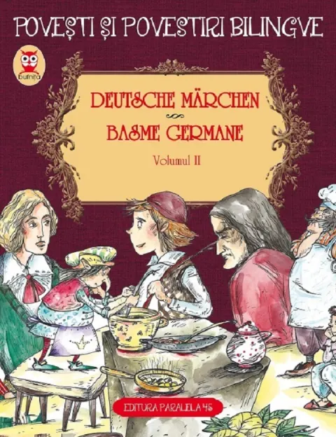 Coperta cărții Deutsche Marchen. Basme germane Vol.2