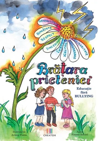 Coperta cărții Bratara prieteniei. Educatie fara bullying