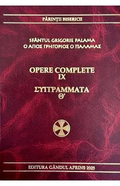 Coperta cărții Opere complete Vol.9