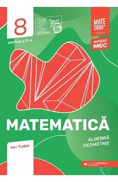 Coperta cărții Matematica - Clasa 8 Partea 2 - Initiere