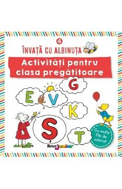 Coperta cărții Invata cu albinuta Vol:4. Activitati pentru clasa pregatitoare