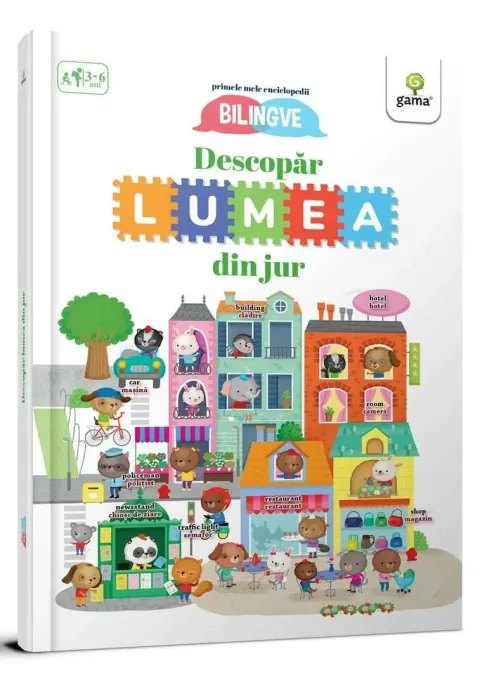 Coperta cărții Descopar lumea din jur